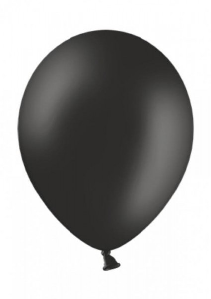 Luftballon Schwarz 28cm Durchmesser 50 Stück