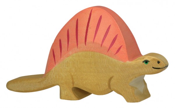 Dimetrodon Dino Holzfigur Holzspielzeug von Holztiger