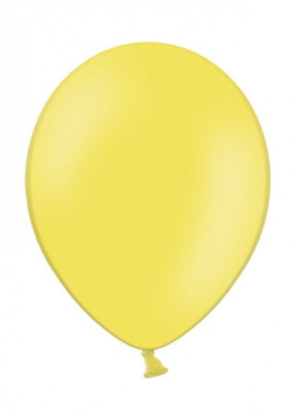 Luftballon Gelb 28cm Durchmesser 50 Stück