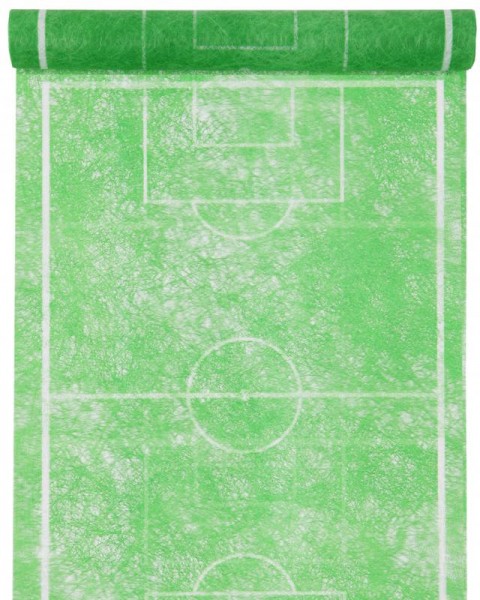 Tischläufer Fußball Spielfeld Design 5 Meter Rolle