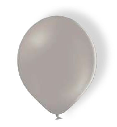 Luftballon Latexballon Warm Grey 30 cm mit Helium
