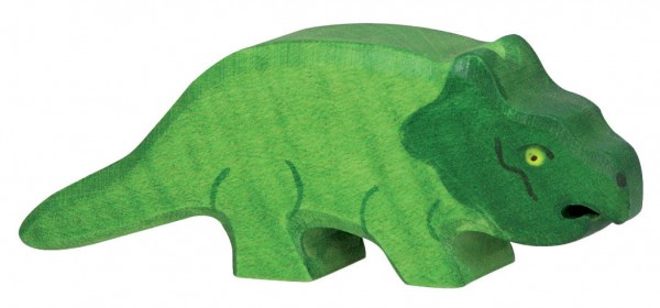 Protoceratops Dino Holzfigur Holzspielzeug von Holztiger