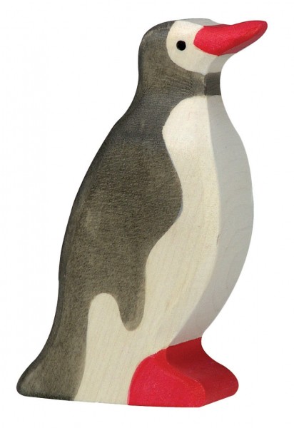 Pinguin Meerestiere Holzfigur Holzspielzeug von Holztiger