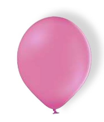 Luftballon Latexballon Cyclamen Rose 30 cm mit Helium