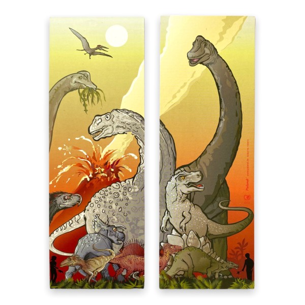 Dinosaurier Dino Lesezeichen 12 Stück von Palandi®