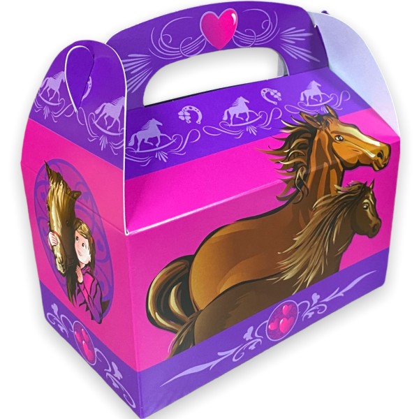 Pferde Party Geschenkboxen 6 Stück von Palandi®