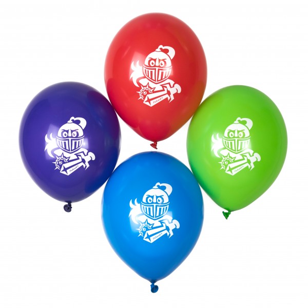 Ritter Luftballons für Ritterparty Palandi® 12 Stück Normaldruck