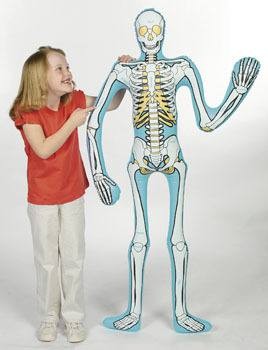 Halloween Skelett aufblasbar aus PVC