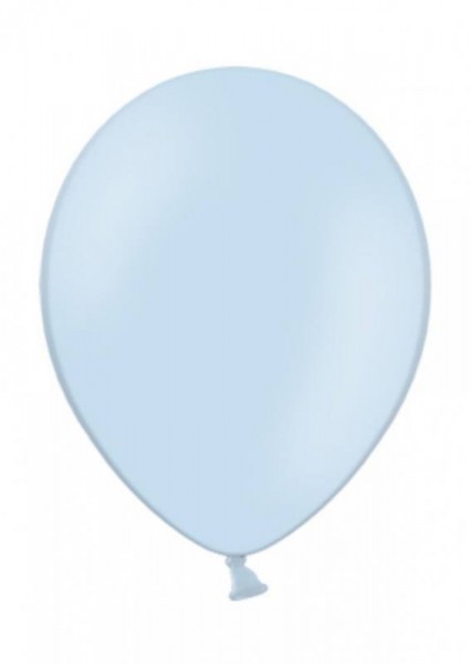 Luftballon Hellblau Babyblau 28cm Durchmesser 20 Stück