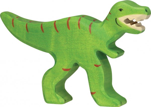 Tyrannosaurus Rex T-Rex Dino Holzfigur Holzspielzeug von Holztiger