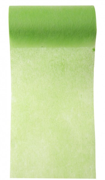 Tischband apfelgrün grün Vlies 10cm x 10m