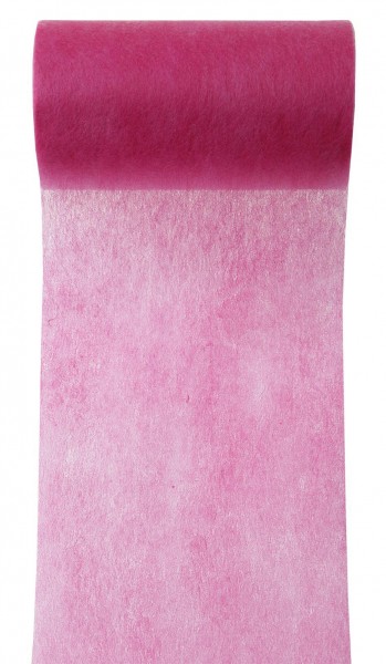 Tischband pink fuchsia Vlies 10cm x 10m