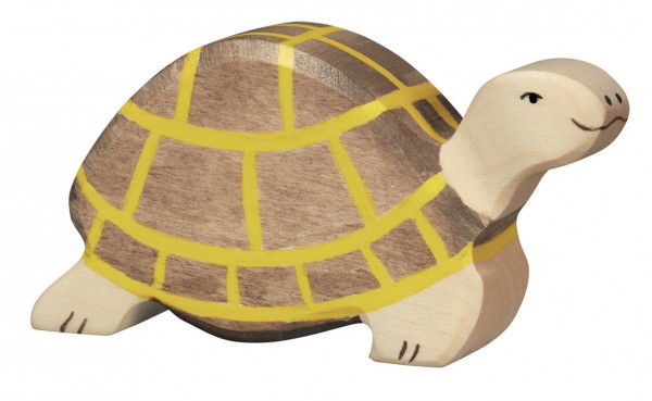 Schildkröte Safari Holzfigur Holzspielzeug von Holztiger