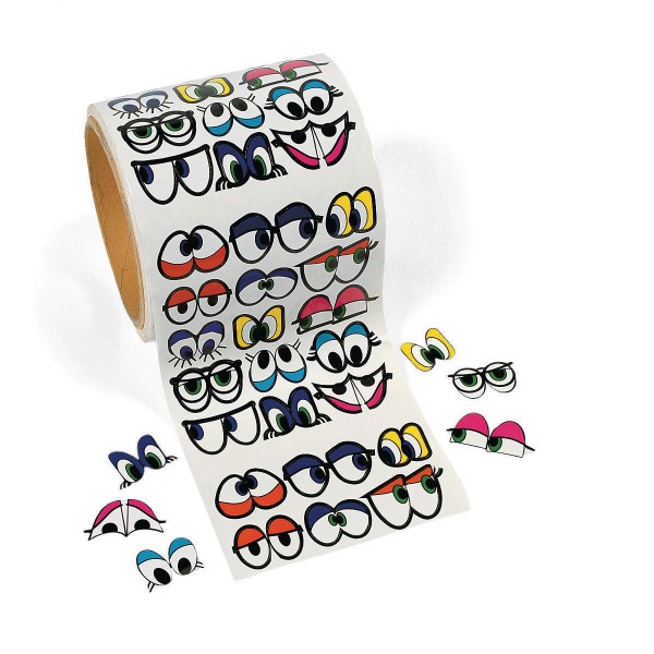 DIY bunte Augen Aufkleber Sticker 1005 Stück