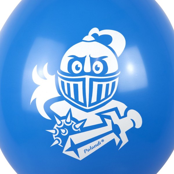 Ritter Luftballons für Ritterparty Palandi® 120 Stück Normaldruck