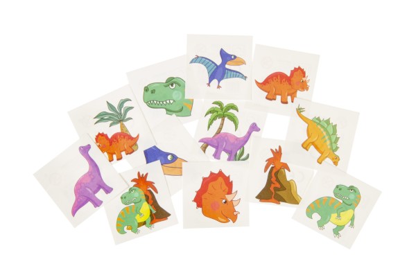 Dinosaurier Dino Kinder-Tattoos 36 Stück