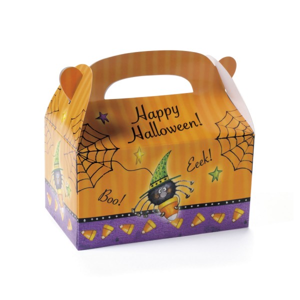 Happy Halloween Faltbox Pappfaltschachteln 8 Stück