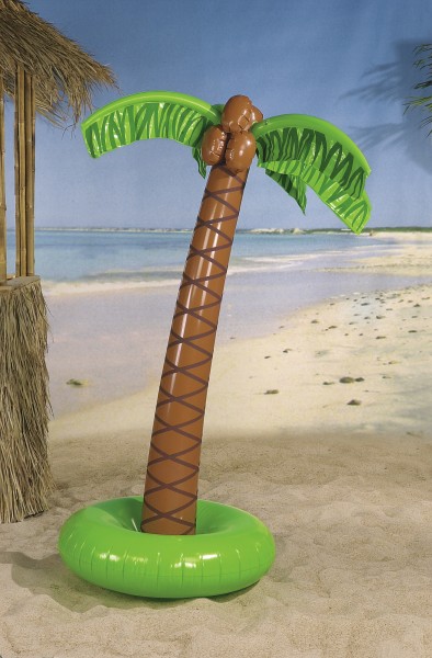 Aufblasbare Palme mit Kokosnüssen