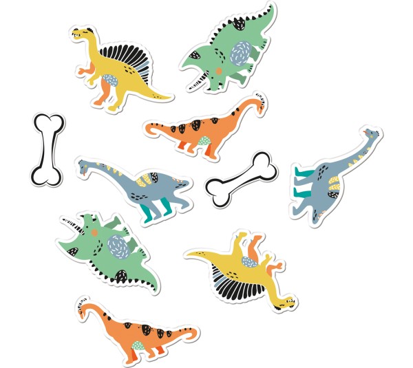 Dinosaurier Dino Roars Tischkonfetti XL 45 Stück