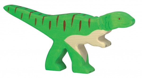 Allosaurus Dino Holzfigur Dinosaurier Holzspielzeug von Holztiger