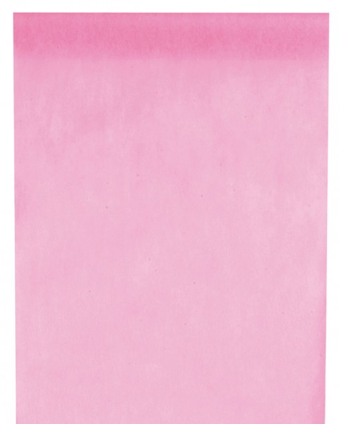 Tischläufer rosa Vlies 10 Meter Rolle