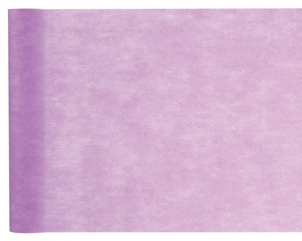Tischläufer violett flieder lila Vlies 25 Meter Rolle 30cm breit