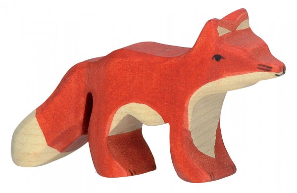 Fuchs klein Holzfigur Holzspielzeug von Holztiger