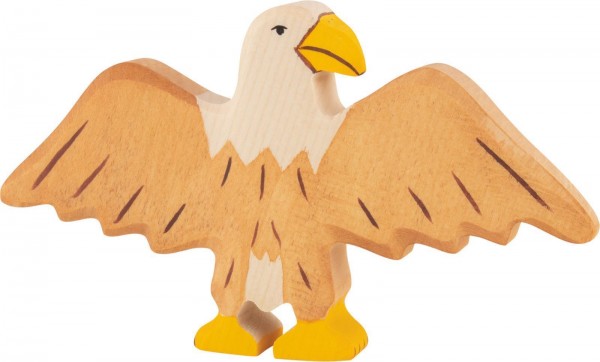 Holztiger Adler Holzfigur