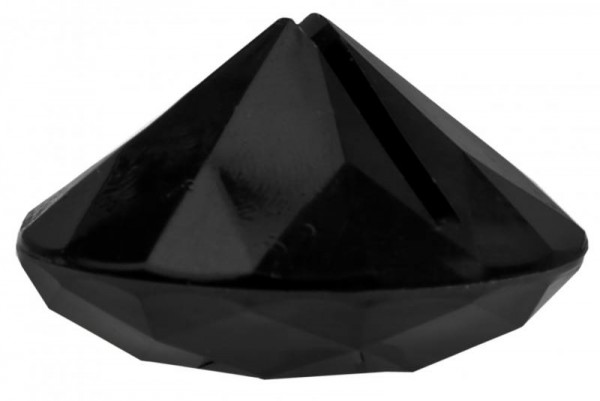 Tischkartenhalter Diamant Schwarz für Namensschild 4 Stück
