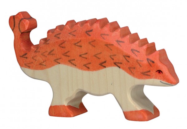 Ankylosaurus Dino Holzfigur Holzspielzeug von Holztiger