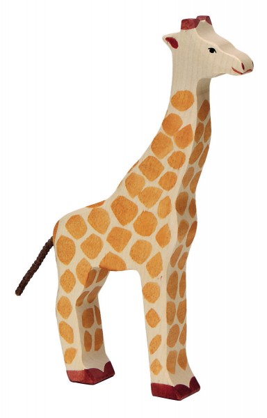 Giraffe Safari Holzfigur Holzspielzeug von Holztiger