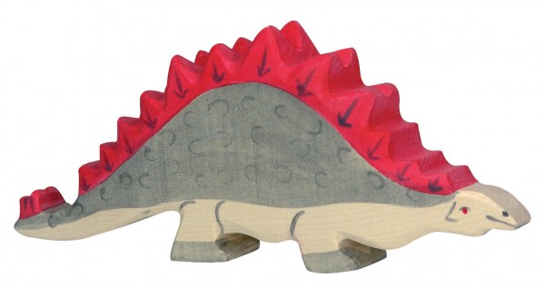 Stegosaurus Dino Holzfigur Holzspielzeug von Holztiger
