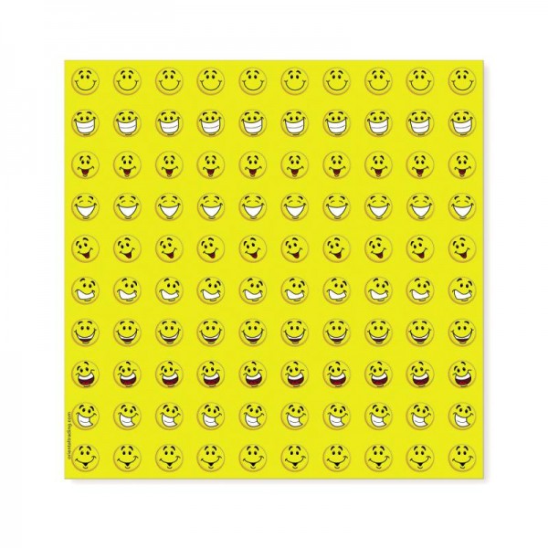 Lachende Gesichter mini Aufkleber Sticker 800 Stück
