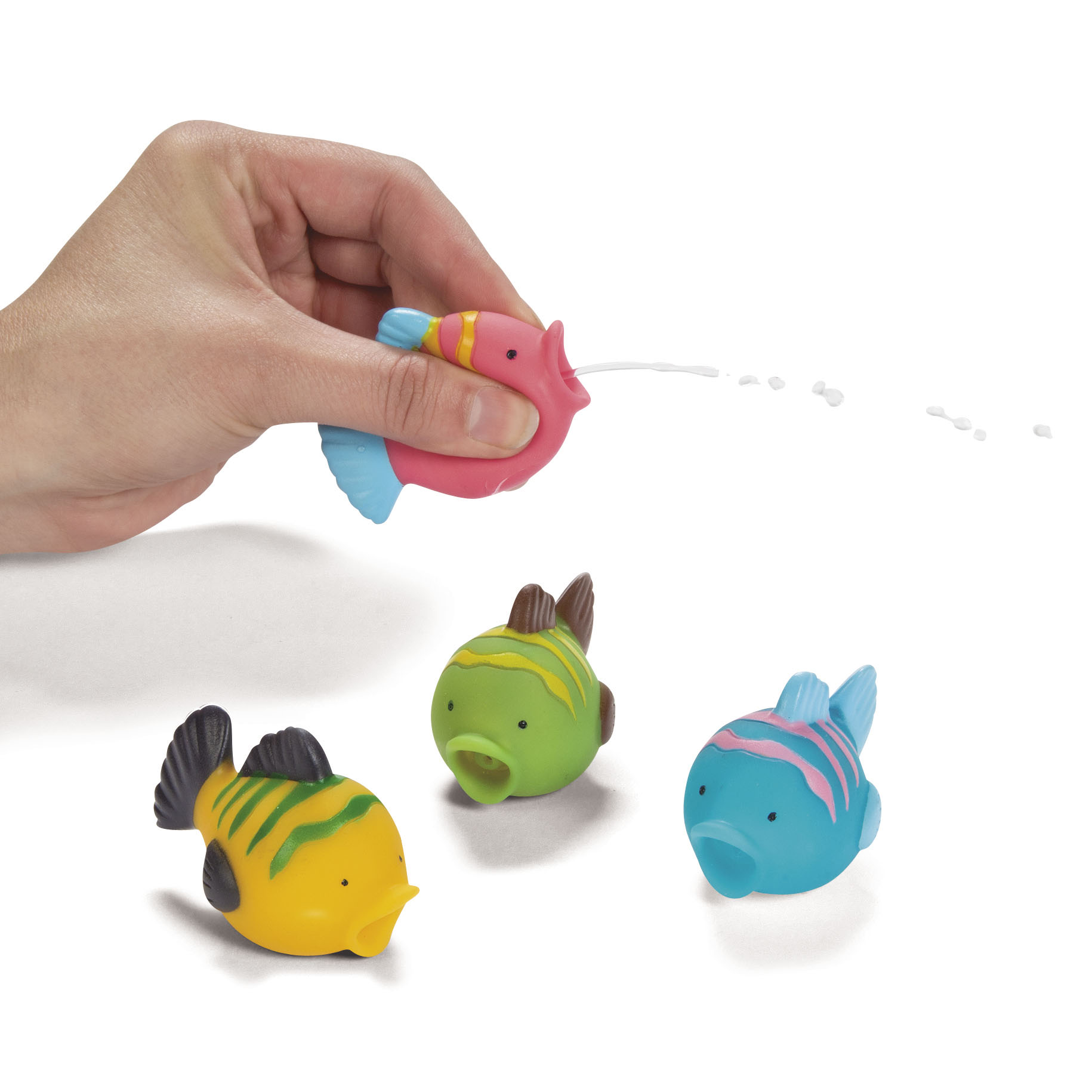 Mini Haifisch Spritztier Mitgebsel 12 Stück Badespielzeug Geburtstagstüte 