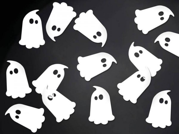 Halloween Geist Gespenster Konfetti Folienkonfetti klein NEU